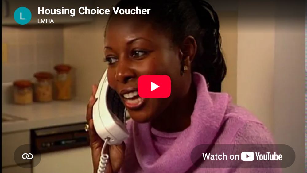 Watch the Housing Choice Voucher Program video on YouTube